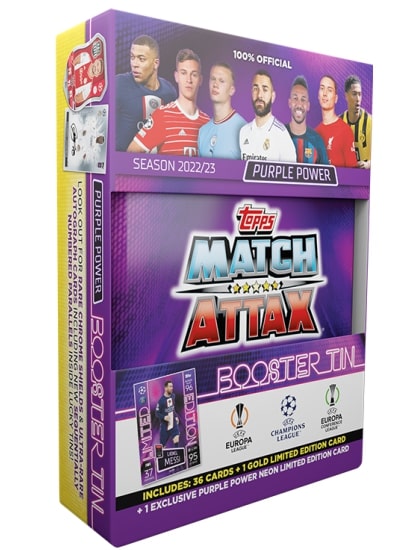 Match Attax 22/23 - Booster Tin - Purple Power